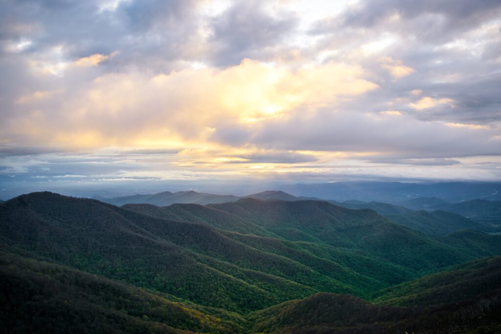 What to say to someone with chronic pain image
A landscape image of the blue ridge mountains
